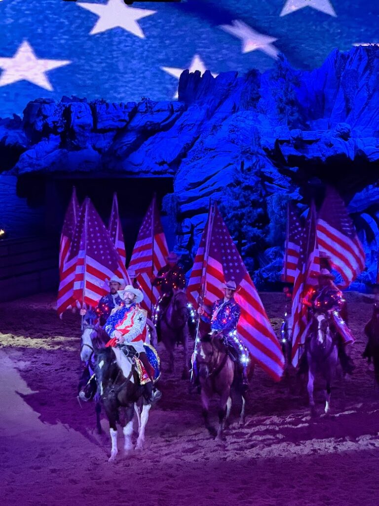 Enjoy dinner and a show while finding gluten free in Branson at Dolly Parton’s Stampede, a fun and family-friendly experience.