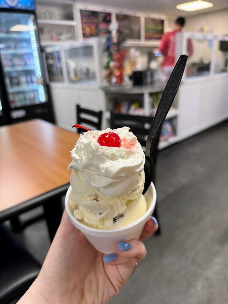 Ice cream from Granny's in Frontenac, a town in Southeast Kansas