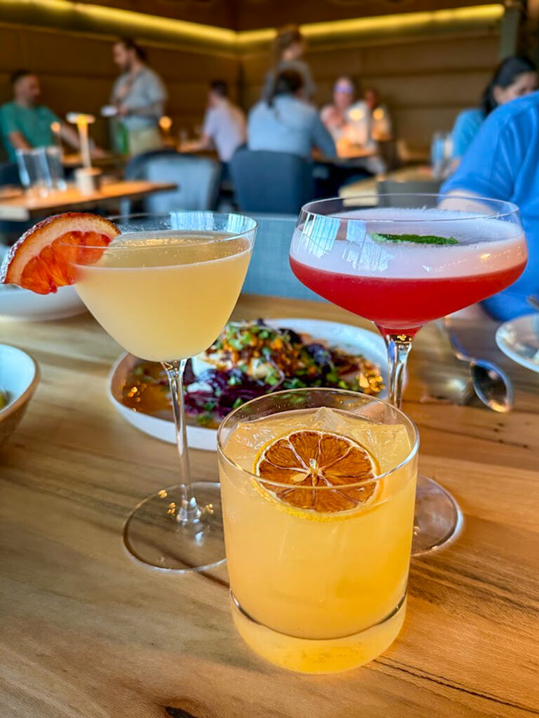 Gluten free cocktails and small plates at upscale Bentonville Arkansas restaurant